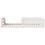 Berkfield Bed Frame without Mattress White 100x200 cm Solid Wood Pine 5
