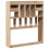 Berkfield Headboard with Storage 75 cm Solid Wood Pine 6