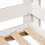 Berkfield Bed Frame without Mattress White 100x200 cm Solid Wood Pine 7