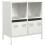 Berkfield Sideboard White 68x39x73.5 cm Cold-rolled Steel 2