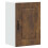 Berkfield Kitchen Wall Cabinet Kalmar Smoked Oak Engineered Wood 2