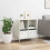 Berkfield Sideboard White 68x39x73.5 cm Cold-rolled Steel 3