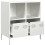Berkfield Sideboard White 68x39x73.5 cm Cold-rolled Steel 5