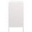 Berkfield Sideboard White 68x39x73.5 cm Cold-rolled Steel 6