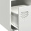 Berkfield Sideboard White 68x39x73.5 cm Cold-rolled Steel 9
