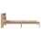Berkfield Bookcase Bed without Mattress 75x190 cm Small Single Solid Wood Pine 5