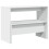 Berkfield 3 Piece Dining Table and Bench set White Engineered Wood 7