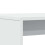 Berkfield 3 Piece Dining Table and Bench set White Engineered Wood 8