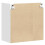 Berkfield Kitchen Wall Cabinet Kalmar White Engineered Wood 7
