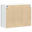 Berkfield Kitchen Wall Cabinet Kalmar Black Engineered Wood 8