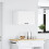 Berkfield Kitchen Wall Cabinet Kalmar White Engineered Wood 3
