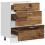 Berkfield Kitchen Base Cabinet Lyon Old Wood Engineered Wood 5