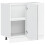 Berkfield Kitchen Base Cabinet Lucca Grey Sonoma Engineered Wood 5