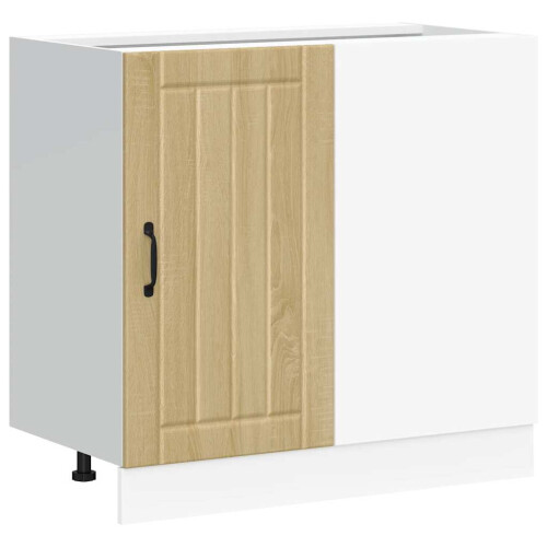 Berkfield Kitchen Base Cabinet Lucca Sonoma Oak Engineered Wood 1