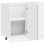 Berkfield Kitchen Base Cabinet Lucca Sonoma Oak Engineered Wood 5