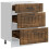 Berkfield Kitchen Base Cabinet Lucca Smoked Oak Engineered Wood 5
