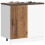 Berkfield Kitchen Base Cabinet Kalmar Old Wood Engineered Wood 3