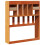 Berkfield Headboard with Storage Wax Brown 75 cm Solid Wood Pine 6