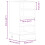 Berkfield Bottom Cabinet Riga White 40x44.5x81.5 cm Engineered Wood 9