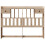 Berkfield Headboard with Storage 140 cm Solid Wood Pine 3
