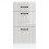 Berkfield Kitchen Base Cabinet "Lucca" High Gloss White Engineered Wood 4