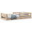 Berkfield Bed Frame without Mattress 75x190 cm Small Single Solid Wood Pine 2
