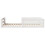 Berkfield Bed Frame without Mattress White 80x200 cm Solid Wood Pine 5