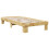 Berkfield Bed Frame without Mattress 75x190 cm Small Single Solid Wood Oak 8