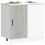 Berkfield Kitchen Base Cabinet Kalmar Grey Sonoma Engineered Wood 3