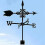 Zwarte metalen windwijzer (1 stuk) 4