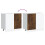 Berkfield Kitchen Base Cabinet Kalmar Smoked Oak Engineered Wood 8