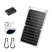 20W Foldable Solar Charger 5V USB Output UltraThin Lightweight Panel for Camping Travel Phone
