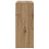 Berkfield Sideboard Artisan Oak 60x30x75 cm Engineered Wood 6