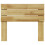 Berkfield Headboard 75 cm Solid Wood Oak 4
