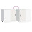 Berkfield Kitchen Base Cabinet Lyon White Engineered Wood 8