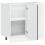 Berkfield Kitchen Base Cabinet "Porto" Black Engineered Wood 5