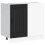 Berkfield Kitchen Base Cabinet "Kalmar" Black Engineered Wood 2