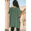 Women'S Loose Dropped Shoulder Short Sleeve Pullover Sweater Green M 6