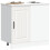 Berkfield Kitchen Base Cabinet Kalmar White Engineered Wood 3