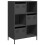 Berkfield Highboard Black 68x39x103.5 cm Steel 2