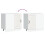 Berkfield Kitchen Base Cabinet Kalmar White Engineered Wood 8