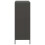 Berkfield Highboard Black 68x39x103.5 cm Steel 6