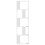 Berkfield Bookcase 5-Tier White 45x23.5x162.5 cm Engineered Wood 3