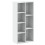 Berkfield Bookcase White 50x25x105 cm Engineered Wood 2