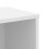 Berkfield Bookcase White 50x25x105 cm Engineered Wood 7