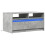 Berkfield Coffee Table with LED Lights Concrete Grey Engineered Wood 3