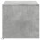 Berkfield Coffee Table with LED Lights Concrete Grey Engineered Wood 7
