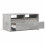 Berkfield Coffee Table with LED Lights Concrete Grey Engineered Wood 9