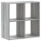 Berkfield Bookcase Grey Sonoma 68.5x32x68.5 cm Engineered Wood 5