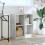 Berkfield Bookcase Concrete Grey 68.5x32x75 cm Engineered Wood 3